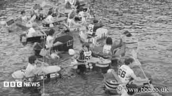 Why people race each other in tin baths every year