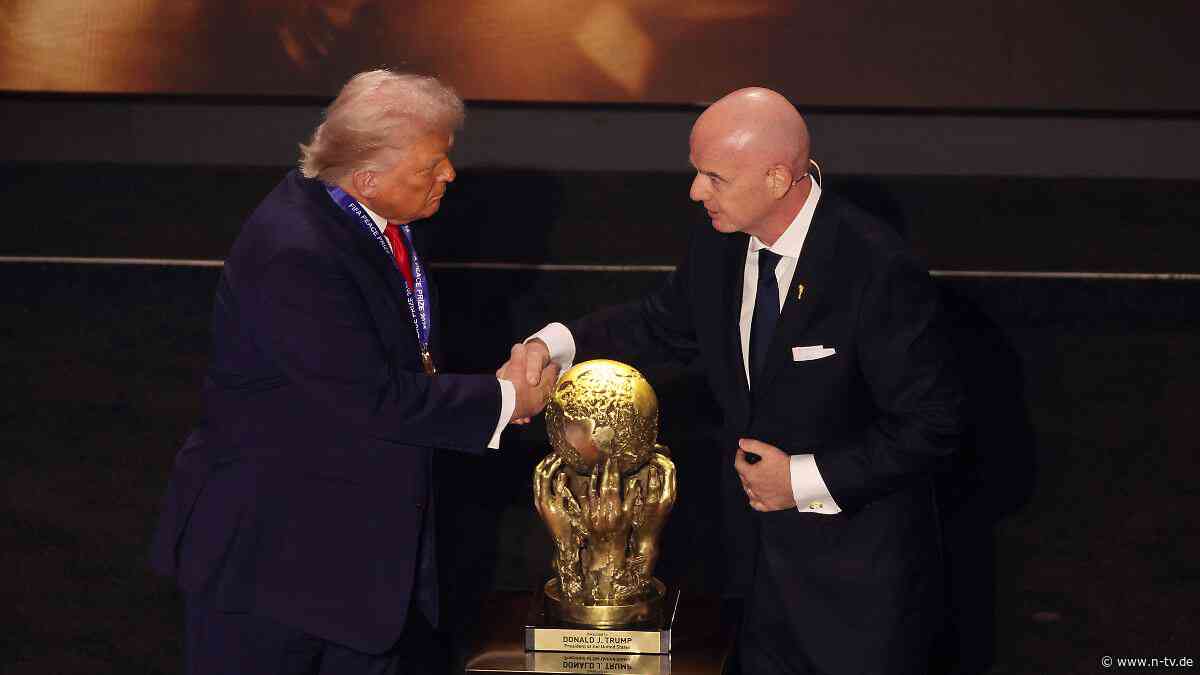 Infantino sorgt für Erstaunen: WM-Bühne verwaist: Wo ist eigentlich Donald Trump?