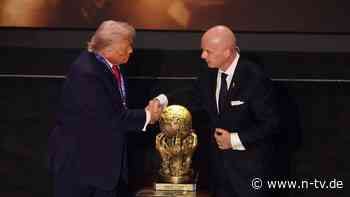 Infantino sorgt für Erstaunen: WM-Bühne verwaist: Wo ist eigentlich Donald Trump?