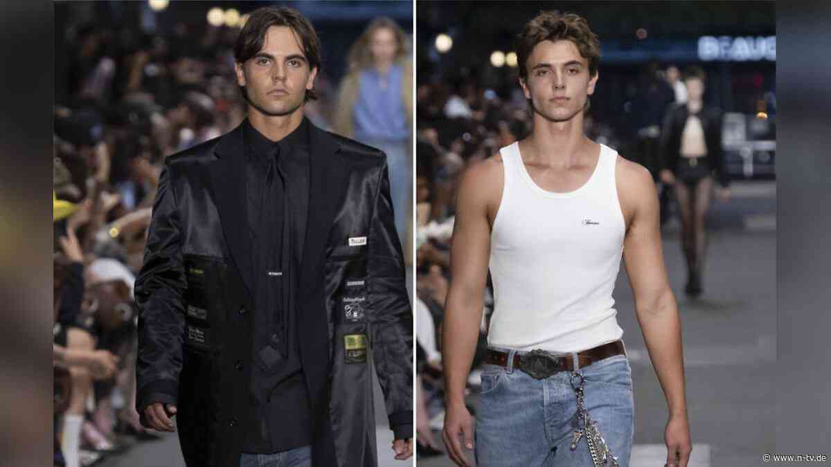 Premiere bei Fashion Week: Britney Spears' Söhne feiern Laufsteg-Debüt