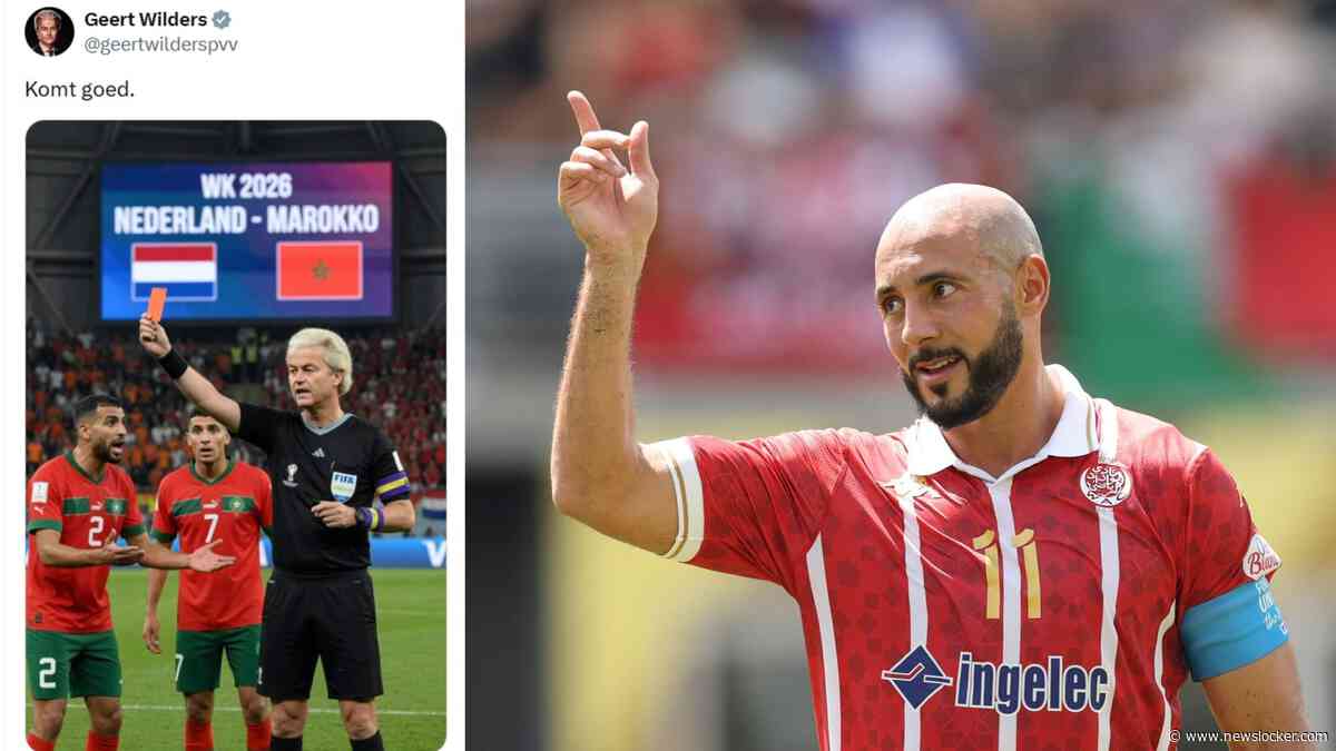 Nordin Amrabat over ’kinderachtige’ provocatie Geert Wilders: ’Laat hem maar praten’
