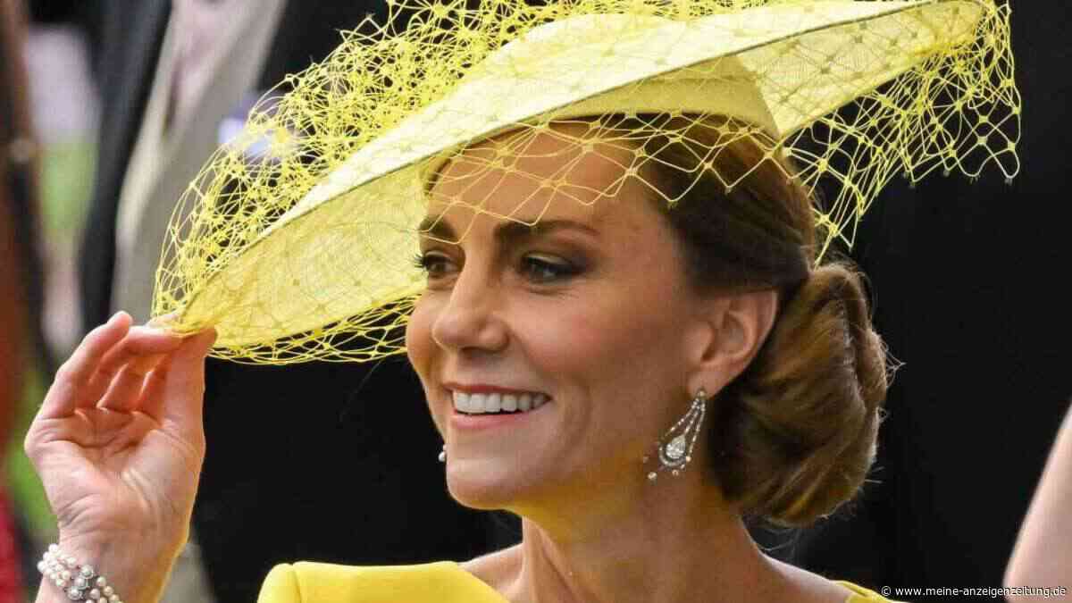 Prinzessin Kate schreibt Geschichte – und ist auf neuem Bild kaum zu erkennen