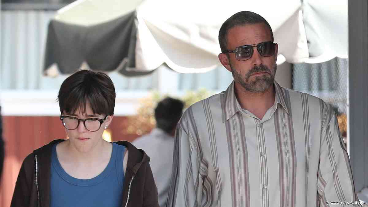 Ben Affleck enjoys outing with kid Fin, 17, after ex-wife Jennifer Lopez brought teen to Ariana Grande concert in LA