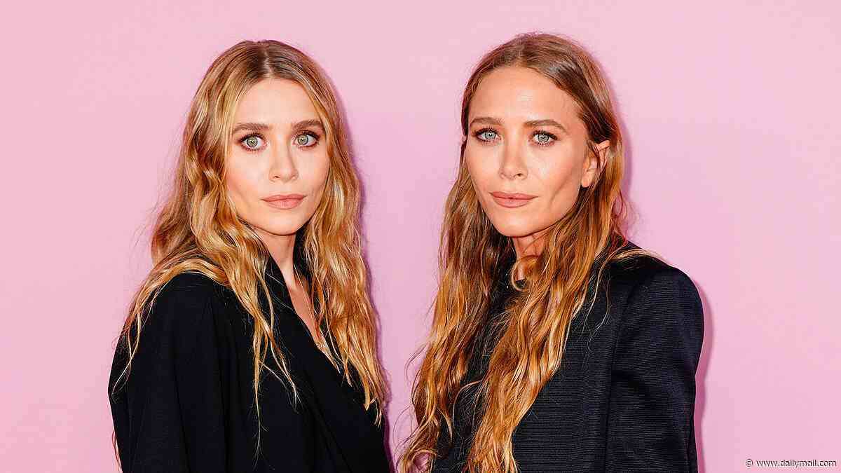 Mary-Kate and Ashley Olsen pose with ALL of their siblings in rare family photo for brother Trent's wedding