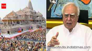 'Ram ko loota, desh ko loota': Kapil Sibal attacks BJP over alleged Ram Mandir donation embezzlement case