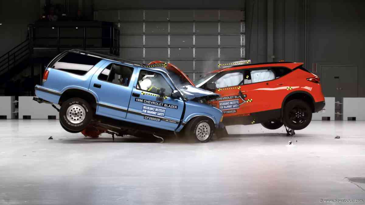 Frontale crash tussen auto’s uit 2026 en 1996: deze botsproef zet aan het denken