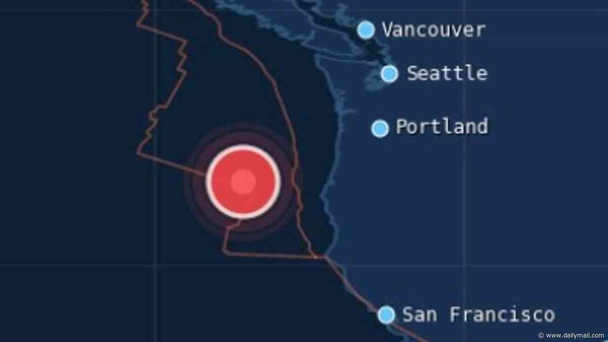 Strong earthquake rocks 'Ring of Fire' off US coast amid alarming Pacific tremor streak