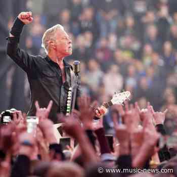 Metallica perform Tom Jones' Delilah at same venue it was banned from three years ago