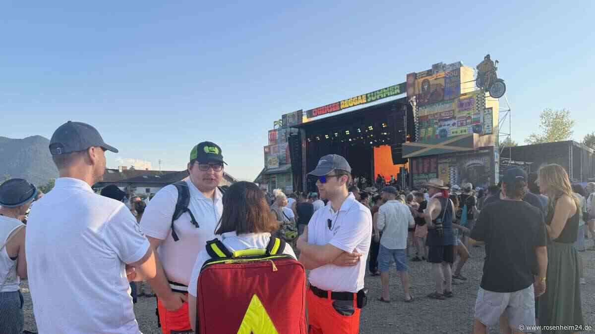 Trotz extremer Hitze: BRK Traunstein zieht positive Bilanz nach Chiemsee Reggae Summer