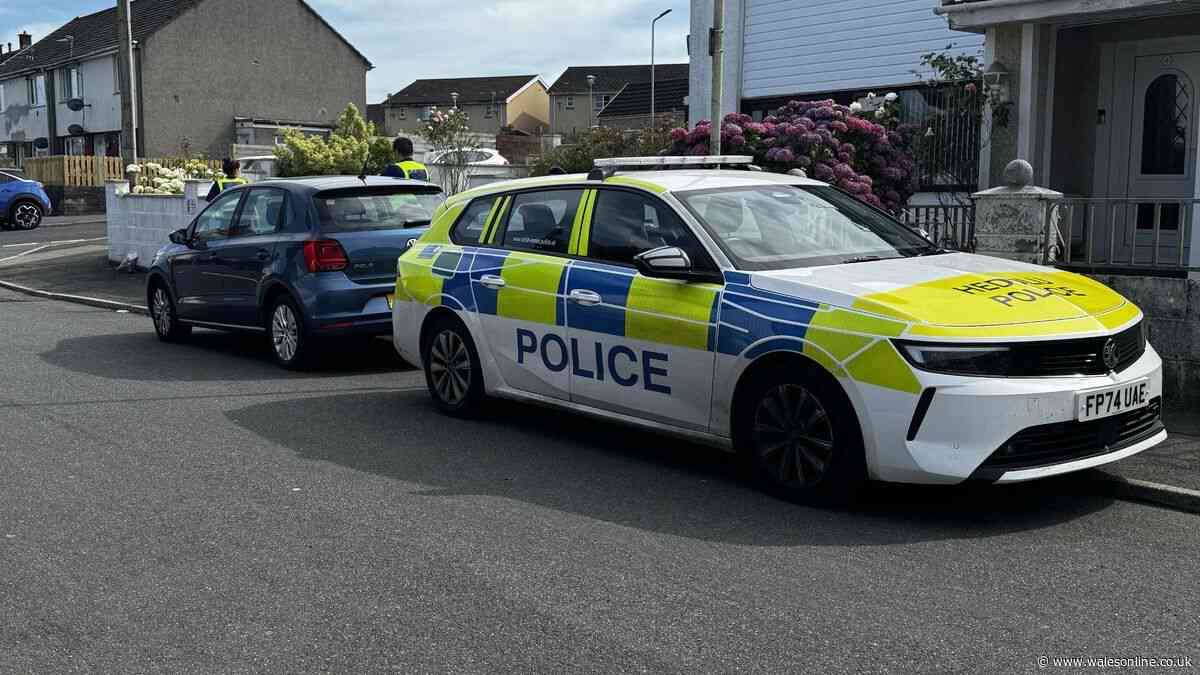 Five arrested for violence in Welsh village where man later died