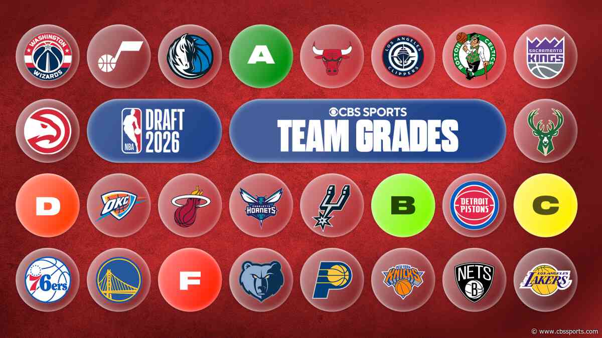2026 NBA Draft grades: Report card for all 30 teams