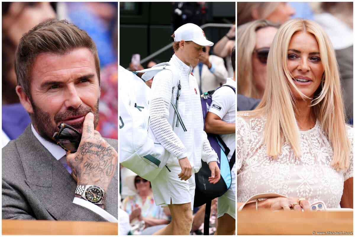 Wimbledon 2026 LIVE: Jannik Sinner begins title defence as celebrities among thousands at sun-kissed SW19