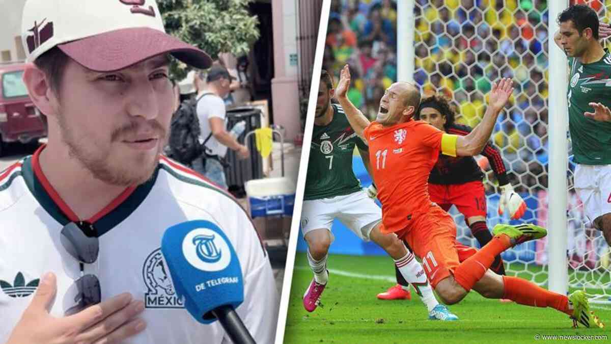 ’Mexicaan geeft 12 jaar na penalty Robben toe: Era penal’