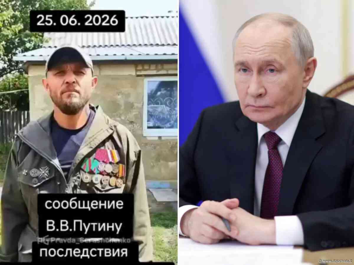 Arrestato il soldato che sfidò Putin: chiedeva un faccia a faccia sul fronte