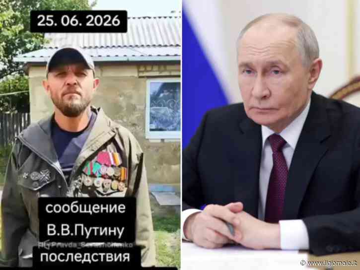 Arrestato il soldato che sfidò Putin: chiedeva un faccia a faccia sul fronte