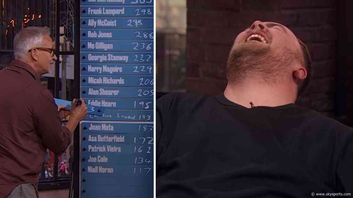 Littler has a howler! The Nuke loses out on Lineker's darts challenge!