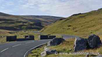 Man killed and woman critically hurt in crash on Welsh mountain