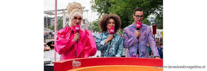AVROTROS viert WorldPride aan de kade, op tv, radio en online