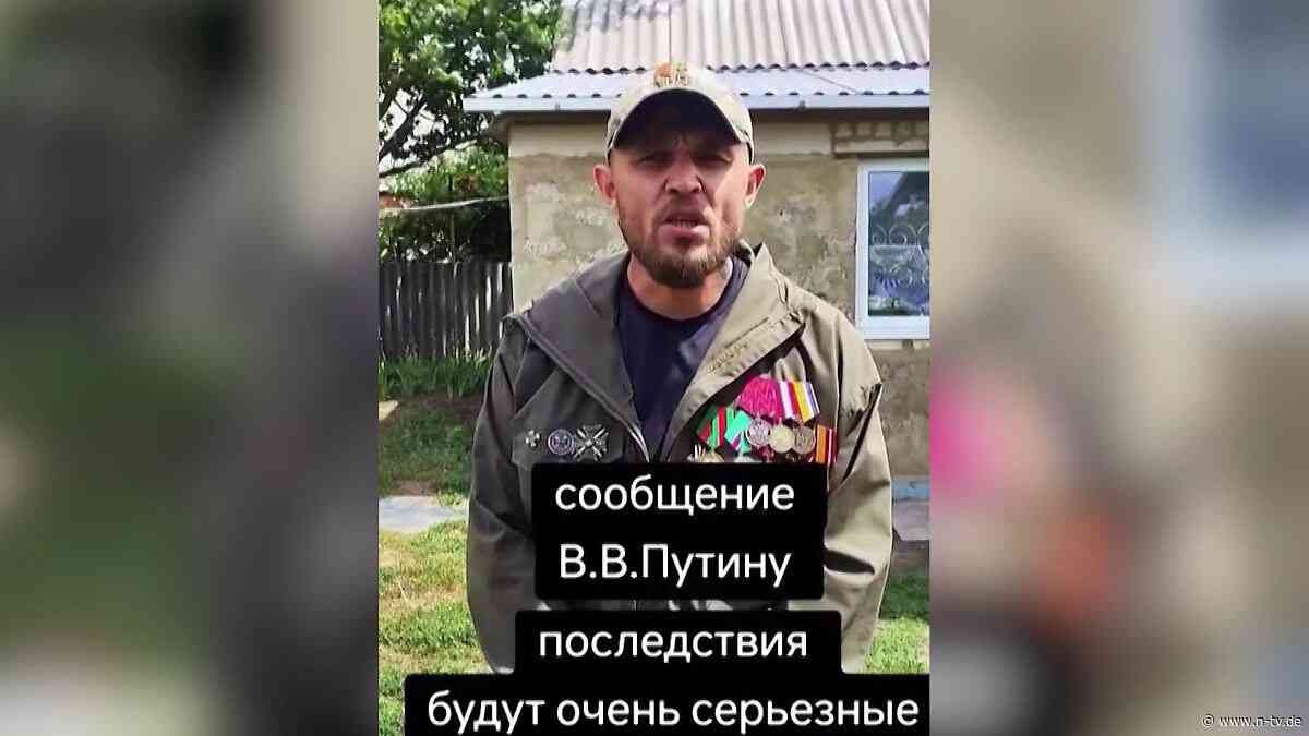 Russland verhaftet Alexander Lunin: Wer ist der Ex-Soldat, der sich mit Putin anlegt?
