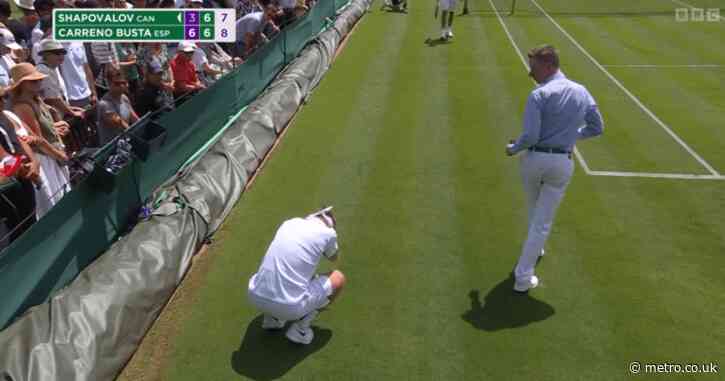 Wimbledon semi-finalist retires in first round after freak injury: ‘I f****d it’