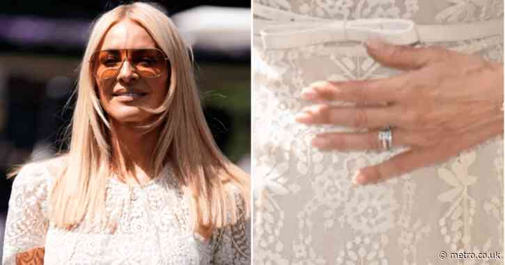 Tess Daly keeps wedding ring on at Wimbledon weeks after Vernon Kay split