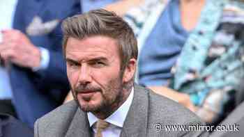 David Beckham stops guest in Wimbledon Royal Box to make personal request