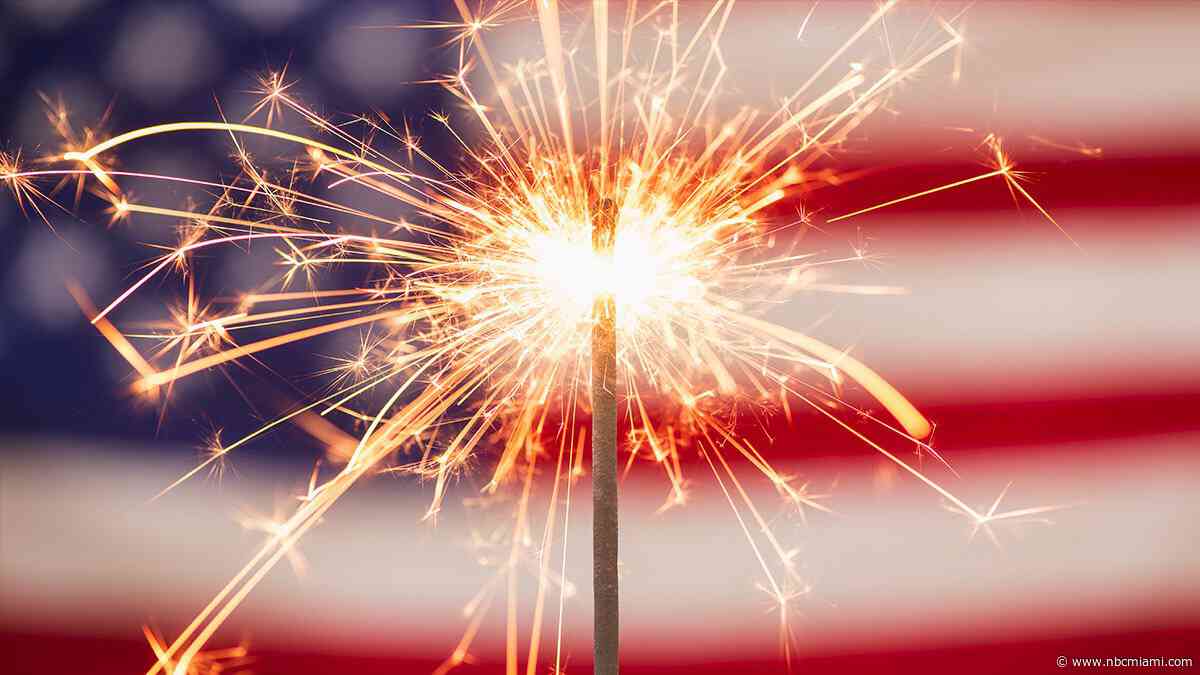 What's open and closed in South Florida during the U.S.' 250th anniversary?