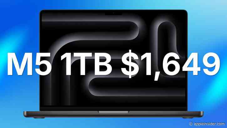 Save $350 on Apple's 14-inch MacBook Pro M5 right now at Amazon