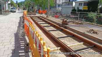 Gleisarbeiten in Bad Wildbad: Fährt die Stadtbahn bis zur Enzbeleuchtung wieder?