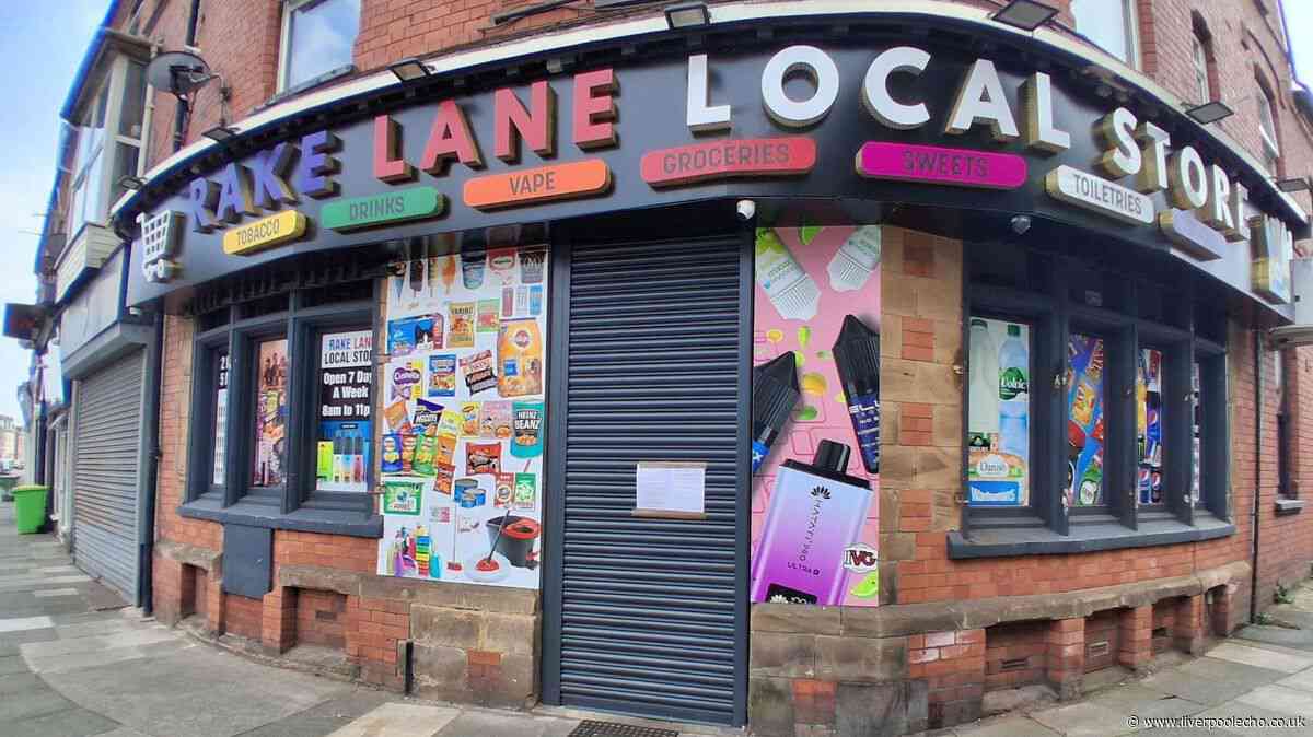 Three Merseyside convenience stores forced to close after what was found inside