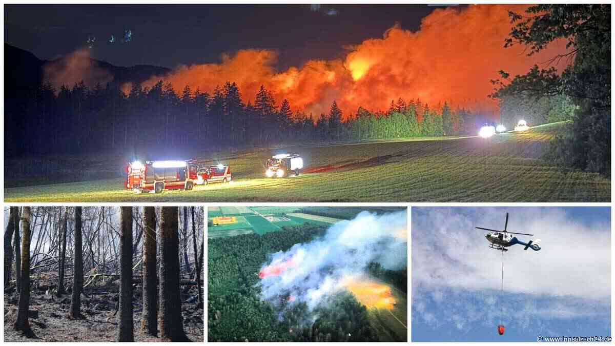 Nach Inferno an der A8 „wieder Handarbeit gefragt“: So geht es mit dem Wald- und Moorbrand weiter