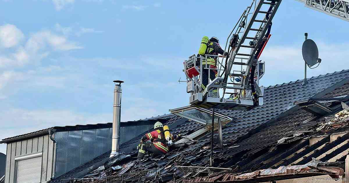 Eckental: Garagenbrand greift auf mehrere Wohnhäuser über