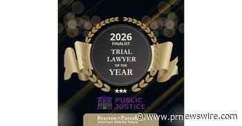 Brayton Purcell LLP Named Finalist for 2026 Trial Lawyer of the Year Award