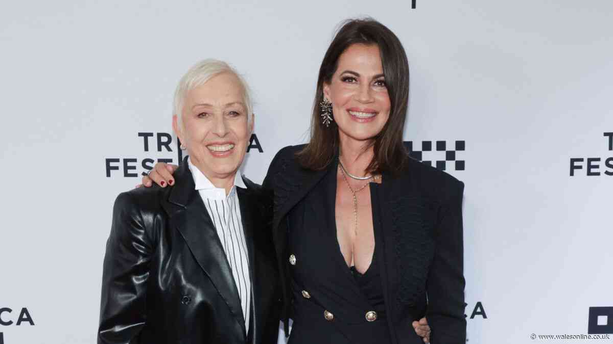 Wimbledon icon Martina Navratilova's cancer diagnosis and massive age gap with model wife