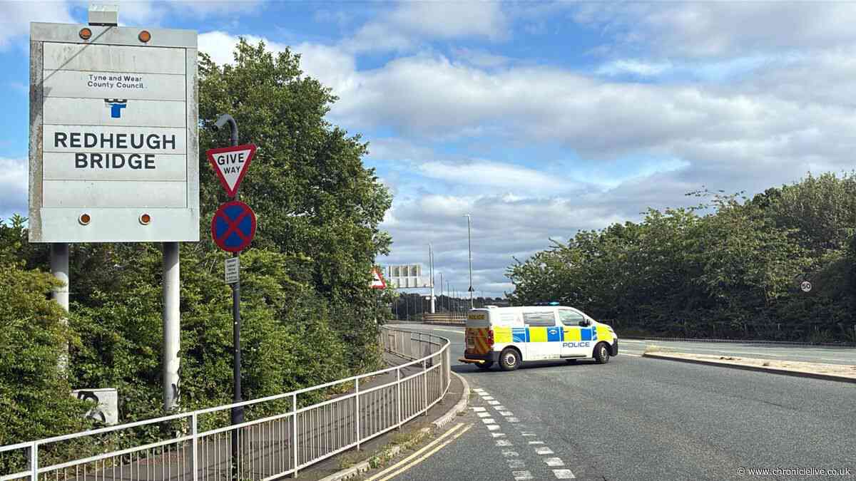 Redheugh Bridge police incident LIVE: Updates as Newcastle bridge closed