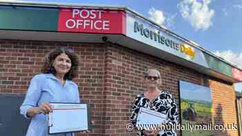 MP co-launches petition for Post Office service to be saved as Morrisons store set to close