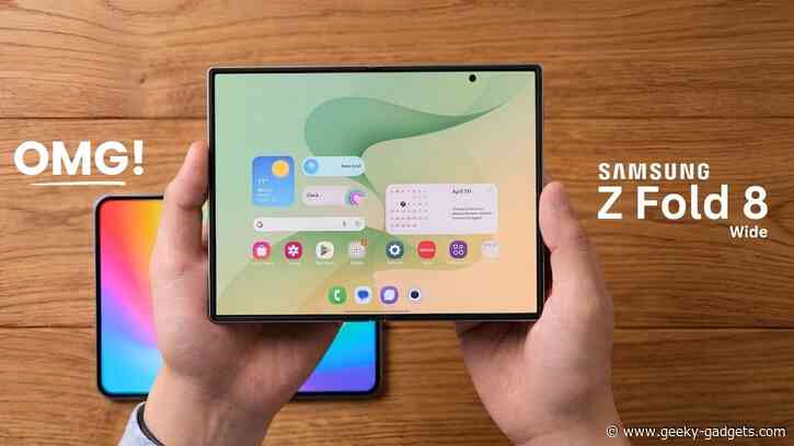 Why Samsung Is Splitting the Galaxy Z Fold 8 Lineup in Two This Year