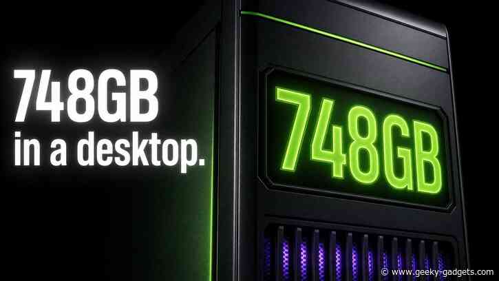 Why NVIDIA’s New 748GB Desktop is Replacing Enterprise Cloud AI Subscriptions