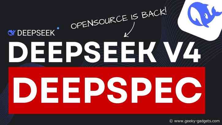DeepSeek V4 DeepSpec Signals a New Era for Open-Source AI, Boosting AI Efficiency By 85%