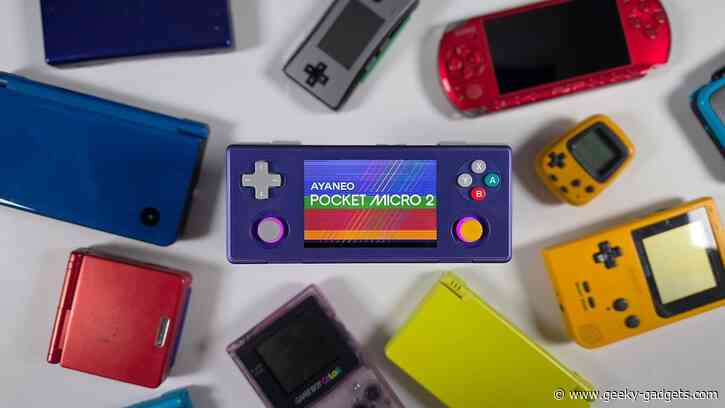 AYANEO Pocket Micro 2 the Ultimate Game Boy Successor?