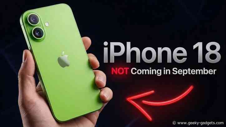 Apple’s Confusing New iPhone 18 Release Strategy Explained