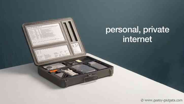 Prepare for The Worst With This Self-Sustaining Doomsday Tech Survival Kit