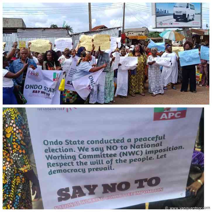 APC women, youths block Ilesha-Owo highway over NASS candidates list