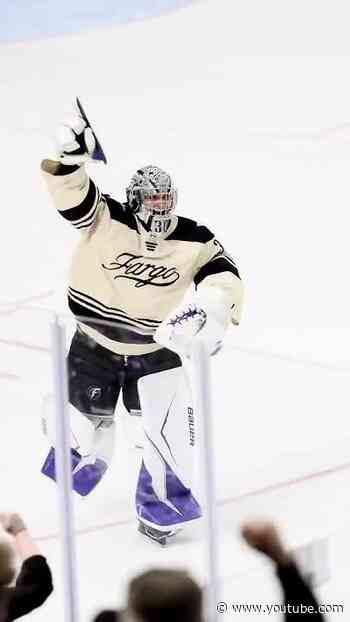Goalie goal from our newest prospect Samuel Hrrnak 😱