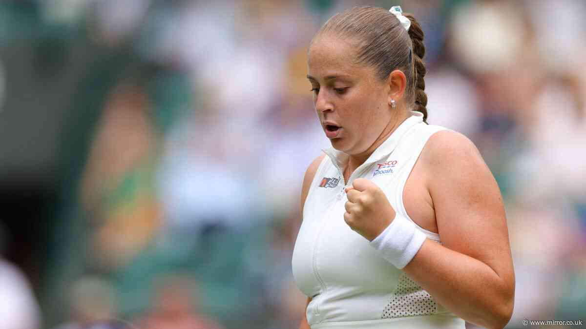 Wimbledon star's outfit causes a stir as fans can't believe who's sponsoring her