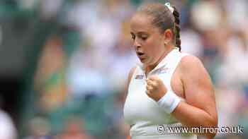 Wimbledon star's outfit causes a stir as fans can't believe who's sponsoring her