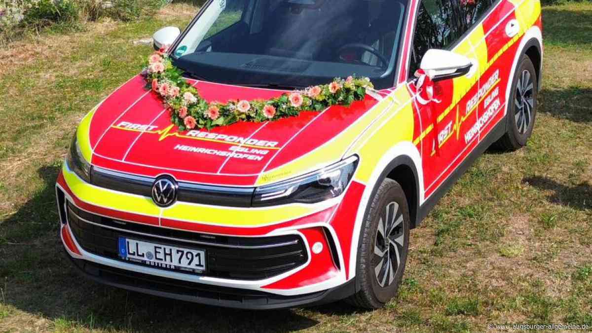 First Responder Egling-Heinrichshofen: Neues Einsatzfahrzeug offiziell gesegnet