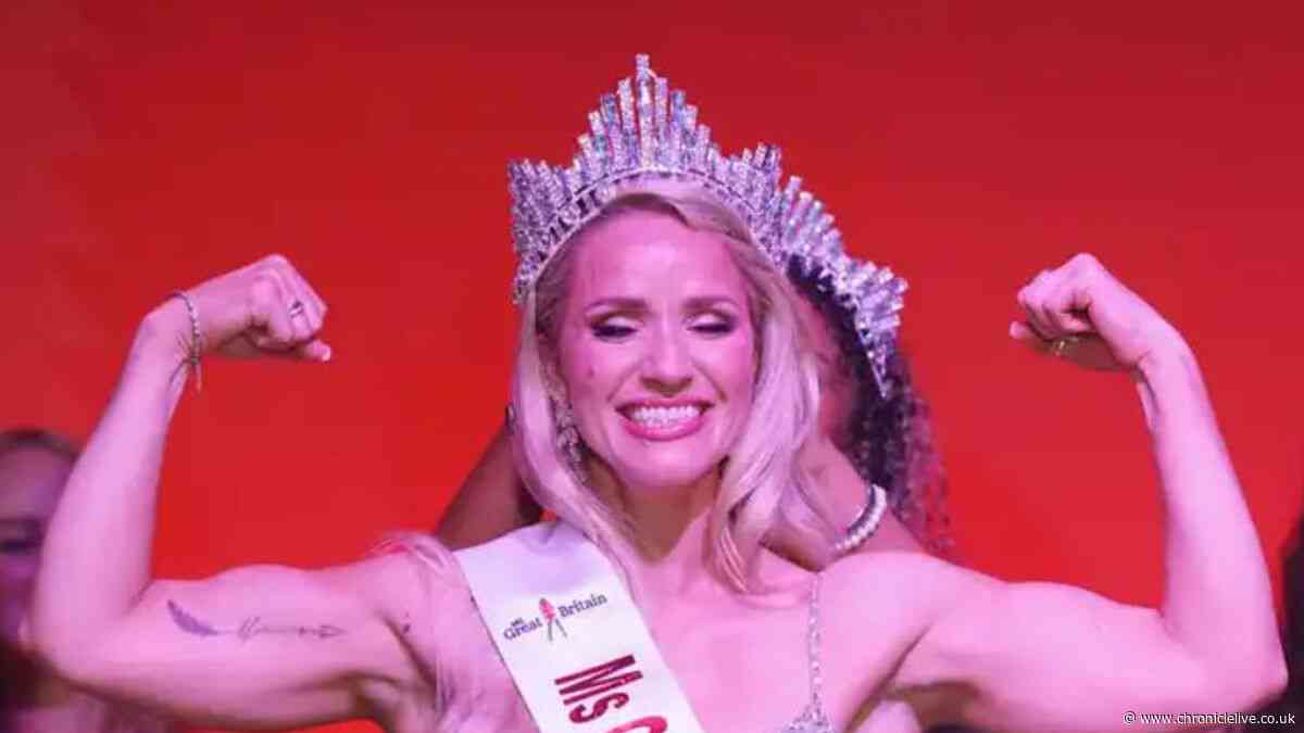 "I've got biceps and big legs and I'm proud of them!" Ex Miss Newcastle returns to win new title