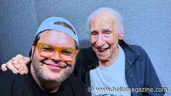 Mel Brooks is still thriving at 100 in new behind-the-scenes photos shared by Josh Gad
