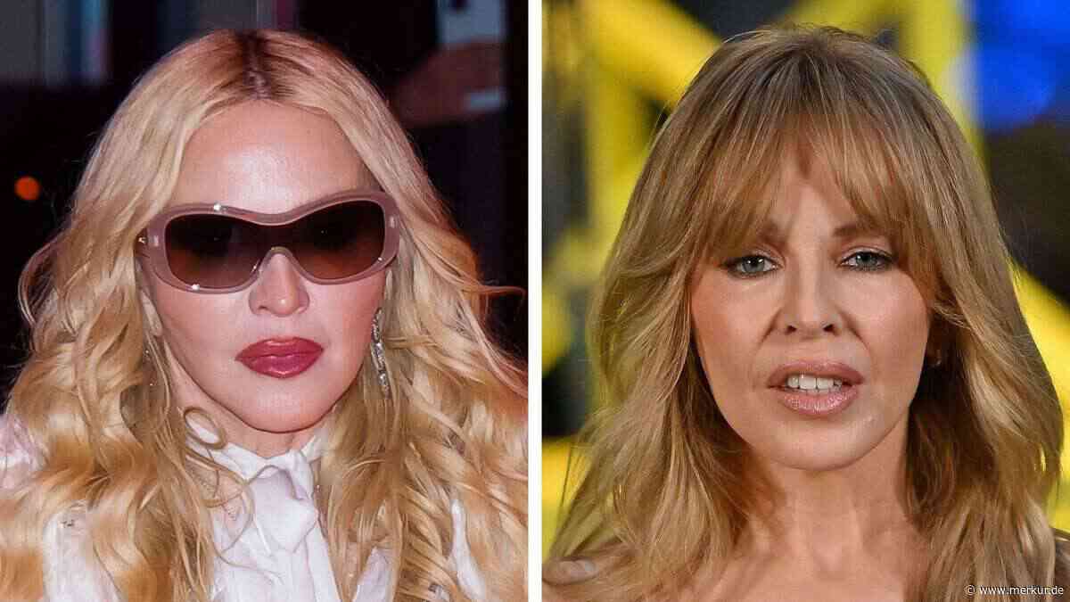 Madonna packt aus: Warum sie jahrelang eifersüchtig auf Kylie Minogue war